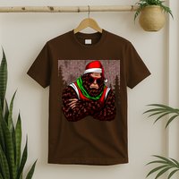 Bigfoot Funny Christmas Hipster T-Shirt