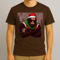 Bigfoot Funny Christmas Hipster T-Shirt