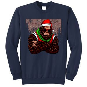 Bigfoot Funny Christmas Hipster Sweatshirt