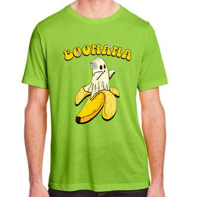 Boonana Funny Cute Banana Ghost Halloween Banana Lover Gifts Adult ChromaSoft Performance T-Shirt