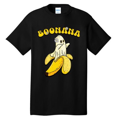 Boonana Funny Cute Banana Ghost Halloween Banana Lover Gifts Tall T-Shirt