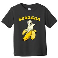 Boonana Funny Cute Banana Ghost Halloween Banana Lover Gifts Toddler T-Shirt