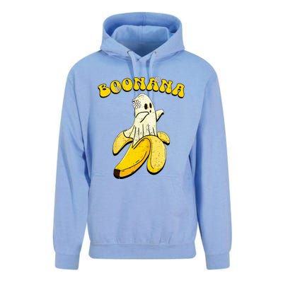 Boonana Funny Cute Banana Ghost Halloween Banana Lover Gifts Unisex Surf Hoodie