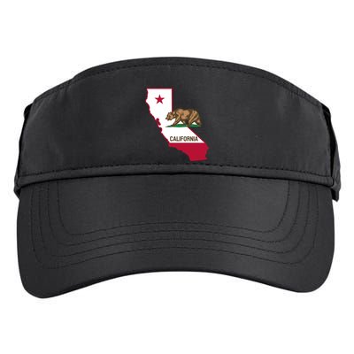 Bear Flag. California Republic State Flag Of California Adult Drive Performance Visor