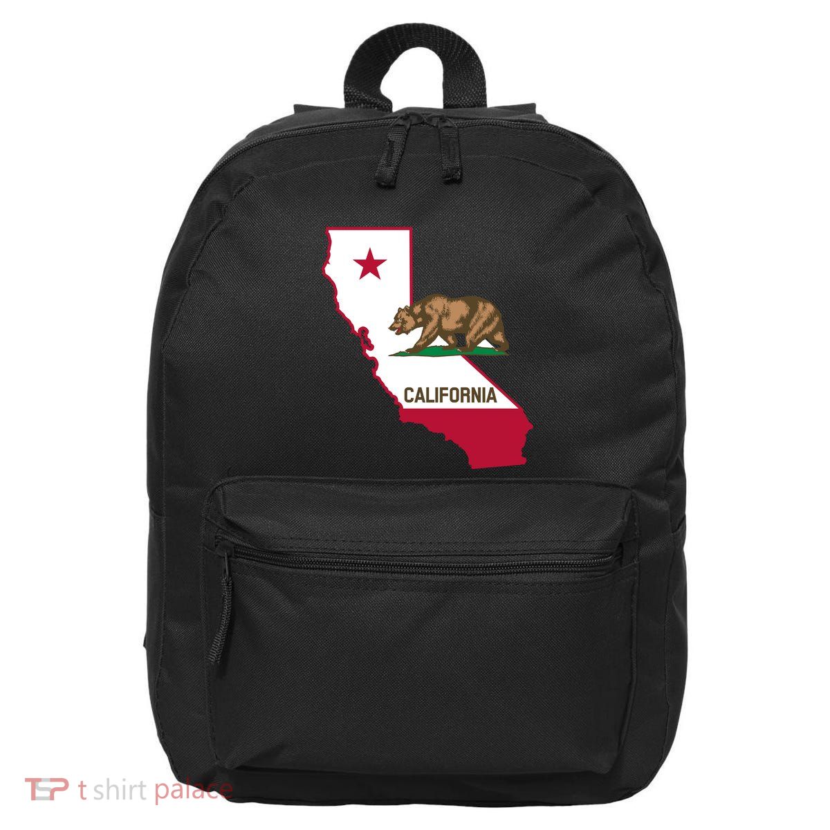 Bear Flag. California Republic State Flag Of California 16 in Basic Backpack