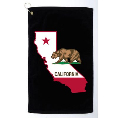 Bear Flag. California Republic State Flag Of California Golf Towel