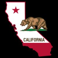 Bear Flag. California Republic State Flag Of California Zip Tote Bag