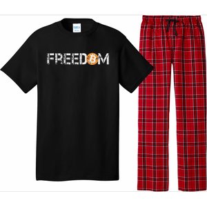 Bitcoin = Freedom Crypto Cryptocurrency Trading Trader Gift Pajama Set