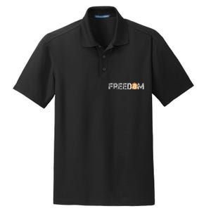 Bitcoin = Freedom Crypto Cryptocurrency Trading Trader Gift Dry Zone Grid Polo