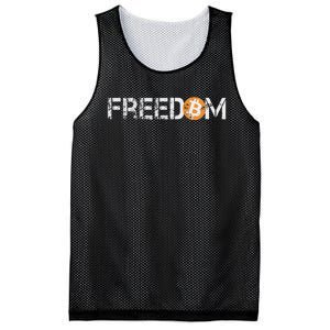 Bitcoin = Freedom Crypto Cryptocurrency Trading Trader Gift Mesh Reversible Basketball Jersey Tank