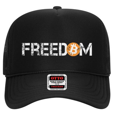 Bitcoin = Freedom Crypto Cryptocurrency Trading Trader Gift Trucker Hat