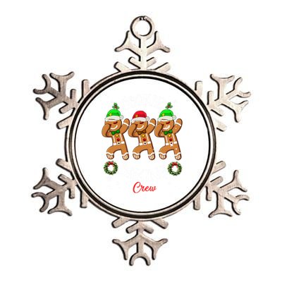 Baking Family Christmas Gingerbread Team Cookie Baking Crew Gift Metallic Star Ornament