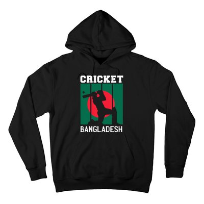 Bangladesh Flag Cricket 2024 Fans Player Coach Hoodie