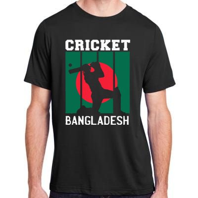 Bangladesh Flag Cricket 2024 Fans Player Coach Adult ChromaSoft Performance T-Shirt