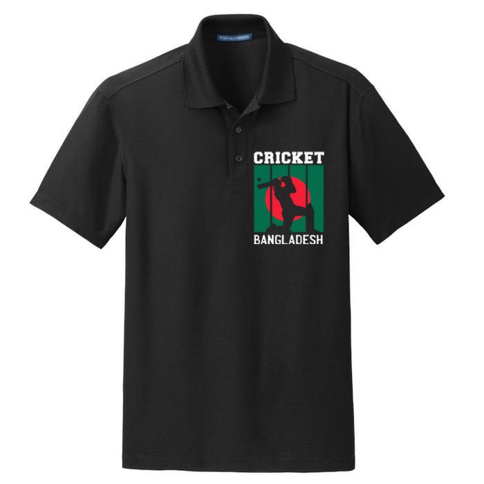 Bangladesh Flag Cricket 2024 Fans Player Coach Dry Zone Grid Polo