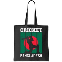 Bangladesh Flag Cricket 2024 Fans Player Coach Tote Bag