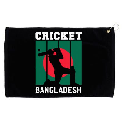 Bangladesh Flag Cricket 2024 Fans Player Coach Grommeted Golf Towel