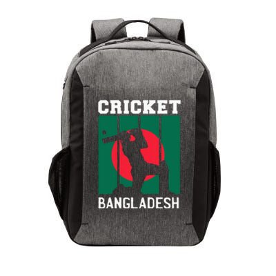 Bangladesh Flag Cricket 2024 Fans Player Coach Vector Backpack