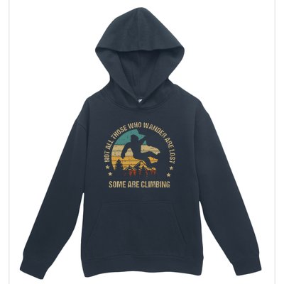 Bigfoot Funny Climber Climbing Outdoor Urban Pullover Hoodie