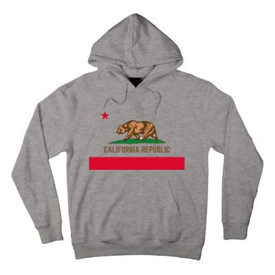 Bear Flag. California Republic State Flag Of California Tall Hoodie