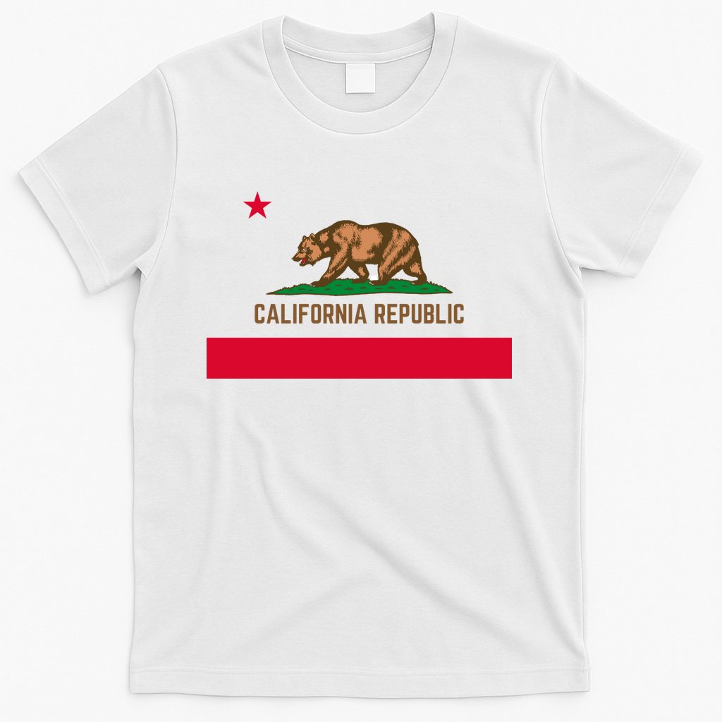 Bear Flag. California Republic State Flag Of California T-Shirt