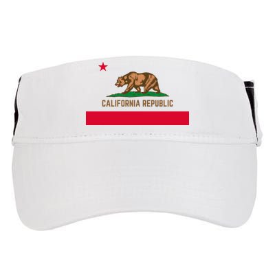 Bear Flag. California Republic State Flag Of California Adult Drive Performance Visor