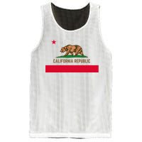 Bear Flag. California Republic State Flag Of California Mesh Reversible Basketball Jersey Tank