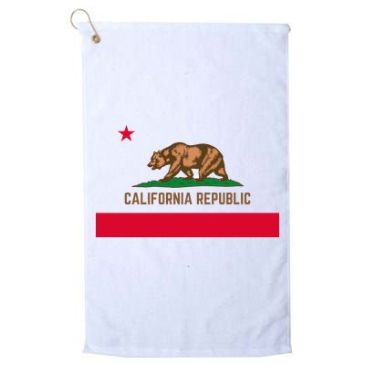Bear Flag. California Republic State Flag Of California Golf Towel