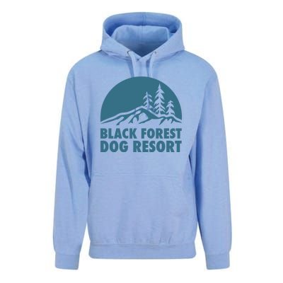 Black Forest Dog Resort Unisex Surf Hoodie