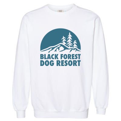 Black Forest Dog Resort Garment-Dyed Sweatshirt