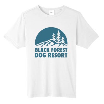 Black Forest Dog Resort Tall Fusion ChromaSoft Performance T-Shirt