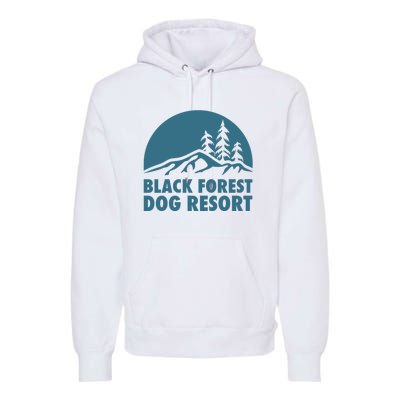 Black Forest Dog Resort Premium Hoodie