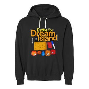 Battle For Dream Island Essential Garment-Dyed Fleece Hoodie