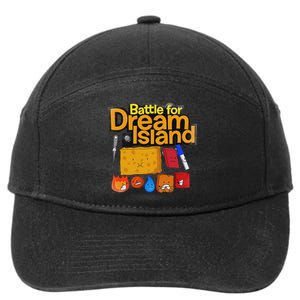 Battle For Dream Island Essential 7-Panel Snapback Hat