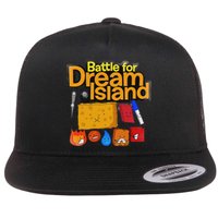 Battle For Dream Island Essential Flat Bill Trucker Hat