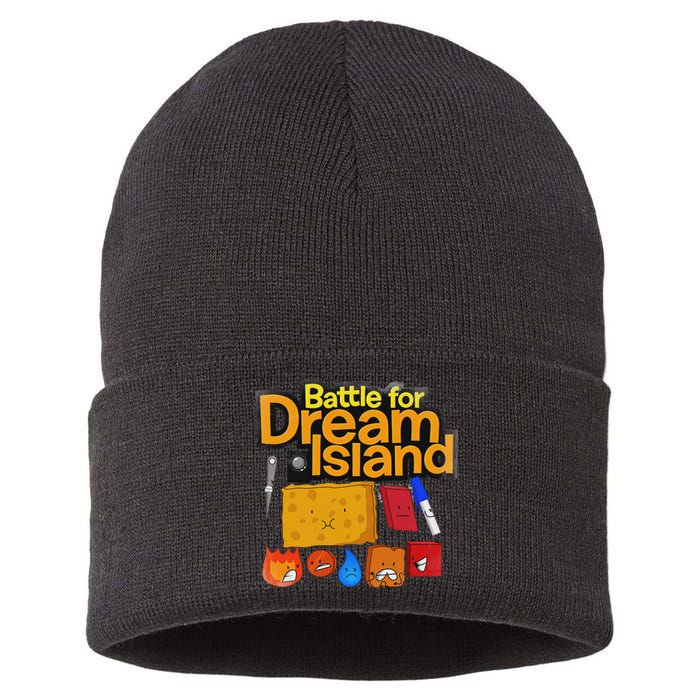 Battle For Dream Island Essential Sustainable Knit Beanie