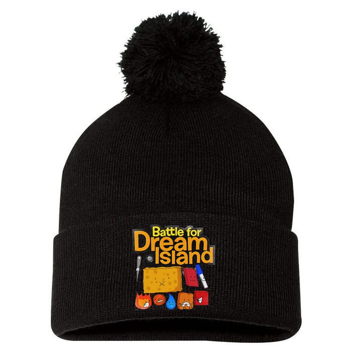 Battle For Dream Island Essential Pom Pom 12in Knit Beanie