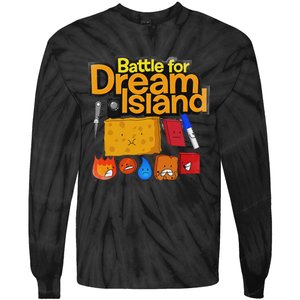 Battle For Dream Island Essential Tie-Dye Long Sleeve Shirt