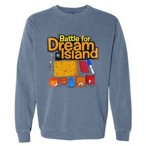 Battle For Dream Island Essential Garment-Dyed Sweatshirt