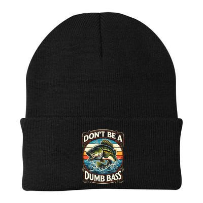 Bass Fishing DonT Be A Dumb Bass Beanie