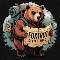 Bear Foxtrots Deltas Tangos Funny Bear Foxtrots Deltas Ladies PosiCharge Tri-Blend Wicking Tank