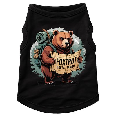 Bear Foxtrots Deltas Tangos Funny Bear Foxtrots Deltas Doggie Tank