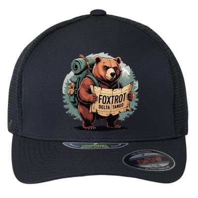 Bear Foxtrots Deltas Tangos Funny Bear Foxtrots Deltas Flexfit Unipanel Trucker Cap