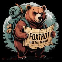 Bear Foxtrots Deltas Tangos Funny Bear Foxtrots Deltas City Backpack