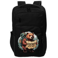 Bear Foxtrots Deltas Tangos Funny Bear Foxtrots Deltas Impact Tech Backpack