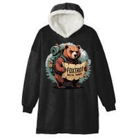 Bear Foxtrots Deltas Tangos Funny Bear Foxtrots Deltas Hooded Wearable Blanket