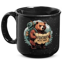 Bear Foxtrots Deltas Tangos Funny Bear Foxtrots Deltas 15oz Campfire Ceramic Mug