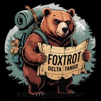 Bear Foxtrots Deltas Tangos Funny Bear Foxtrots Deltas 16 in Basic Backpack