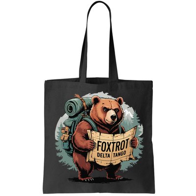 Bear Foxtrots Deltas Tangos Funny Bear Foxtrots Deltas Bag