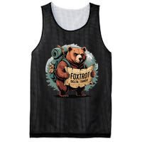 Bear Foxtrots Deltas Tangos Funny Bear Foxtrots Deltas Mesh Reversible Basketball Jersey Tank